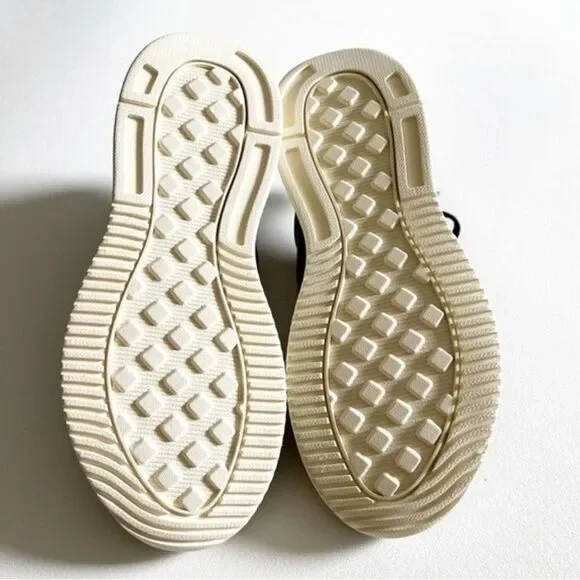 EVERLANE O By Everlane The Leather Trainer Sneaker Women Shoes Black Sz7 - Picture 12 of 12